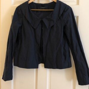 Ann Taylor metallic sheen jacket